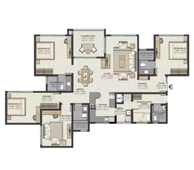 Sobha Floor Plan in all size